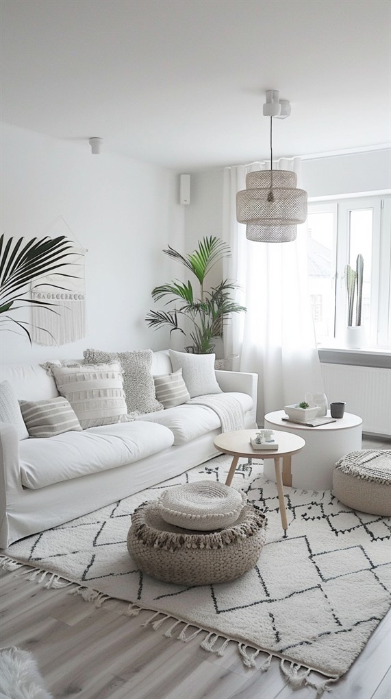 21+ Wonderful White Living Room Ideas